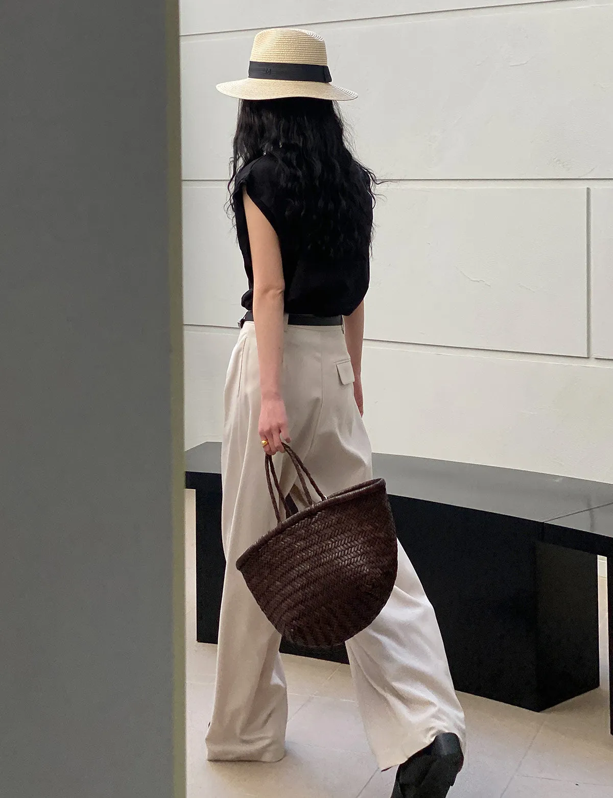 Alex Wide Leg Pleated Pants-BESTSELLERS