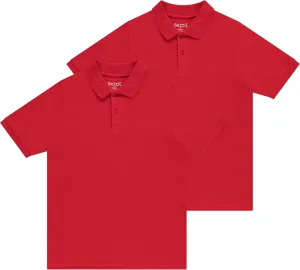 Boys Polo 2-Pack: Premium Comfort and Timeless Style - Perfect for School, Playdates, Church, Birthdays.