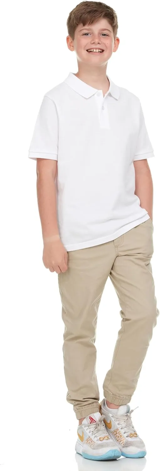 Boys Polo 2-Pack: Premium Comfort and Timeless Style - Perfect for School, Playdates, Church, Birthdays.