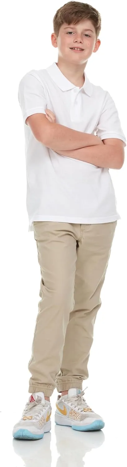 Boys Polo 2-Pack: Premium Comfort and Timeless Style - Perfect for School, Playdates, Church, Birthdays.
