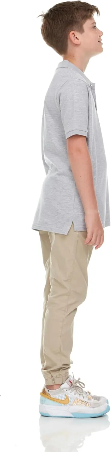 Boys Polo 2-Pack: Premium Comfort and Timeless Style - Perfect for School, Playdates, Church, Birthdays.