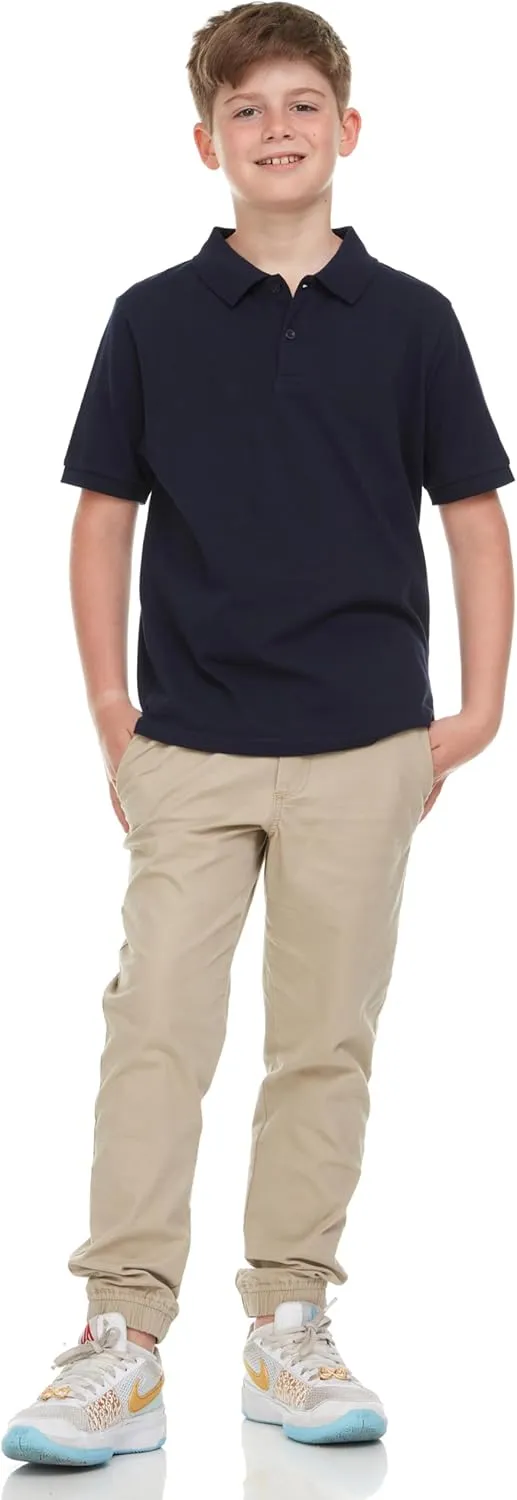 Boys Polo 2-Pack: Premium Comfort and Timeless Style - Perfect for School, Playdates, Church, Birthdays.