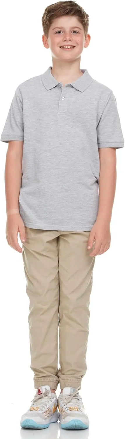 Boys Polo 2-Pack: Premium Comfort and Timeless Style - Perfect for School, Playdates, Church, Birthdays.