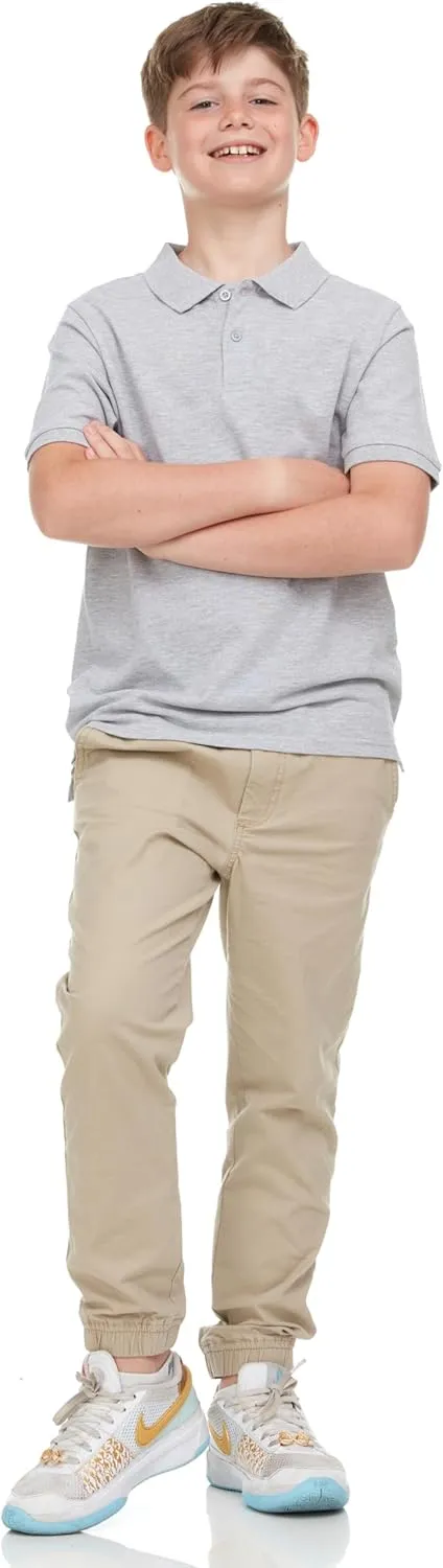 Boys Polo 2-Pack: Premium Comfort and Timeless Style - Perfect for School, Playdates, Church, Birthdays.