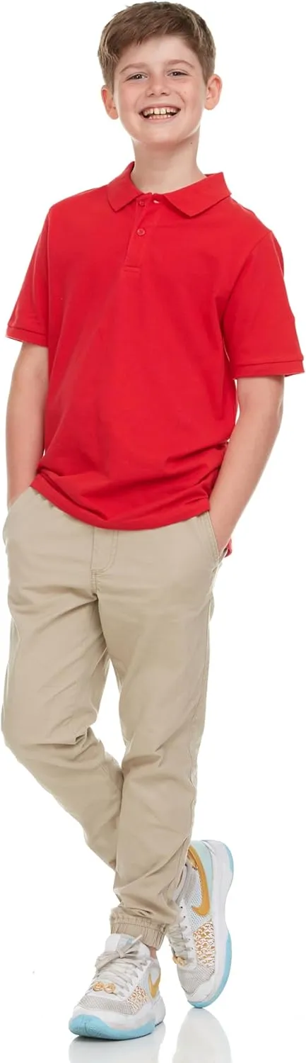 Boys Polo 2-Pack: Premium Comfort and Timeless Style - Perfect for School, Playdates, Church, Birthdays.