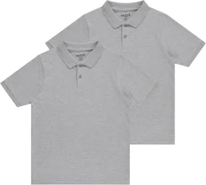 Boys Polo 2-Pack: Premium Comfort and Timeless Style - Perfect for School, Playdates, Church, Birthdays.