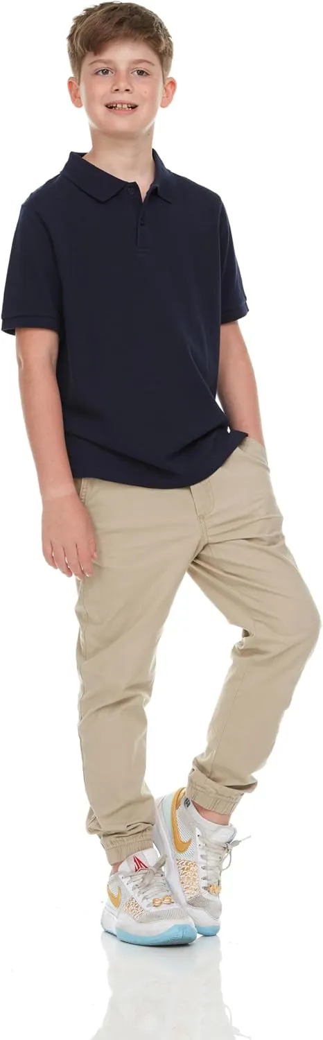 Boys Polo 2-Pack: Premium Comfort and Timeless Style - Perfect for School, Playdates, Church, Birthdays.