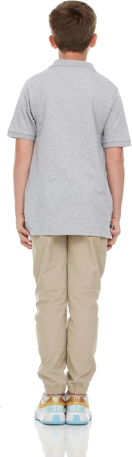 Boys Polo 2-Pack: Premium Comfort and Timeless Style - Perfect for School, Playdates, Church, Birthdays.