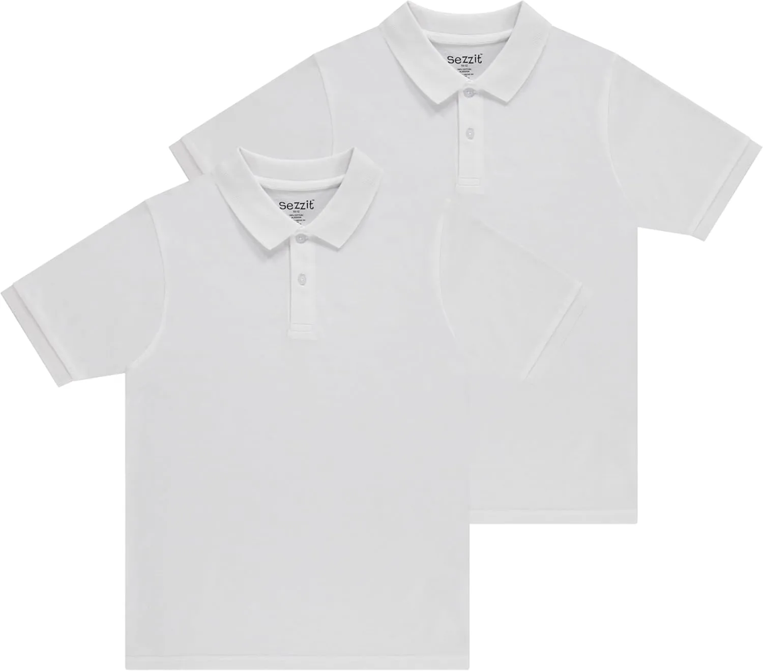 Boys Polo 2-Pack: Premium Comfort and Timeless Style - Perfect for School, Playdates, Church, Birthdays.