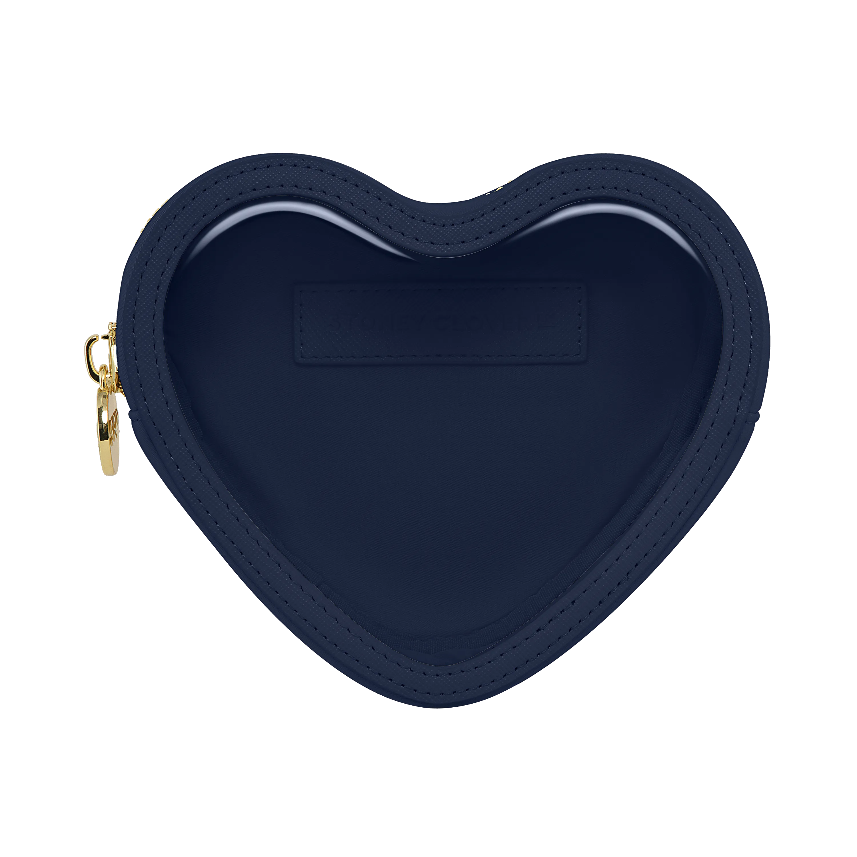Clear Front Heart Pouch