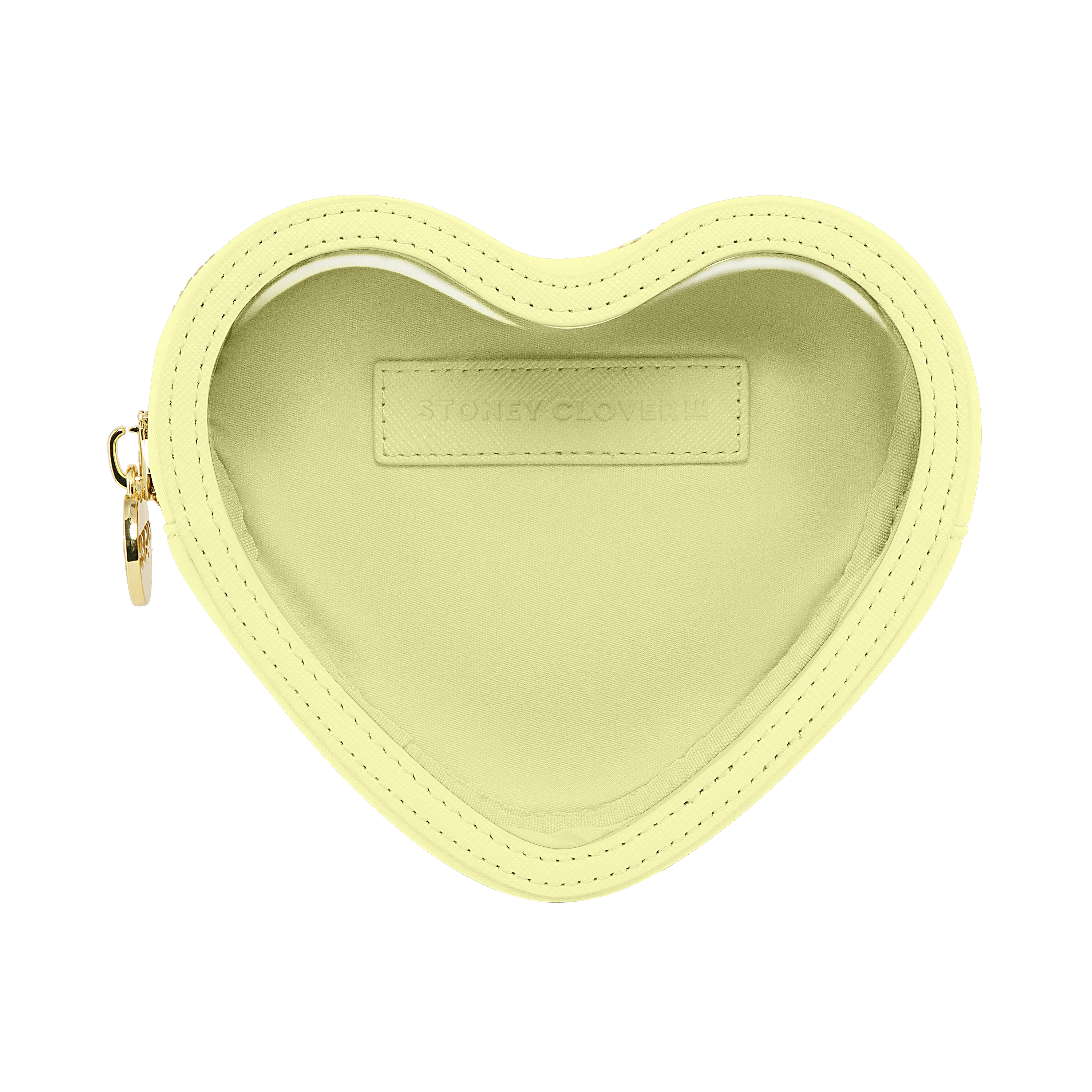 Clear Front Heart Pouch