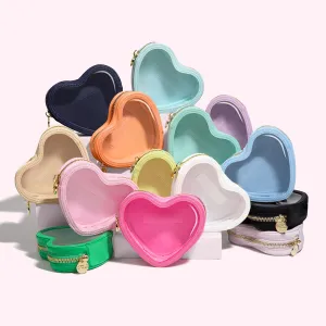 Clear Front Heart Pouch