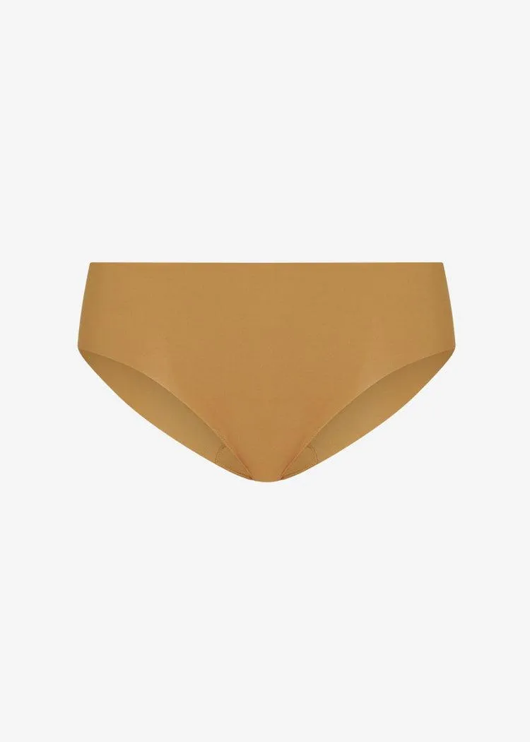 Commando Classic Solid Bikini Bundle - Beige/Caramel/Black
