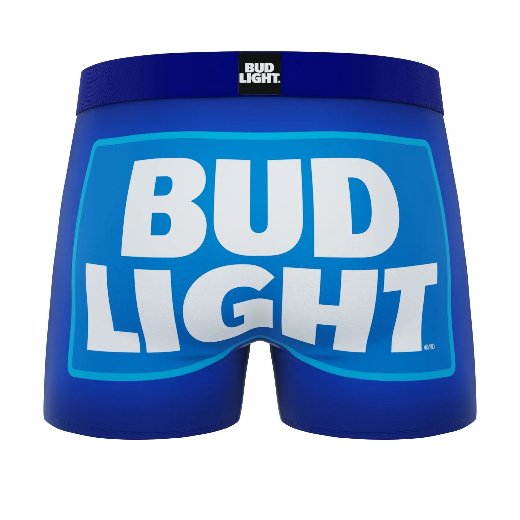 CRAZYBOXER BUD LIGHT Logo-Can Men's Boxer Briefs (2 Pack)