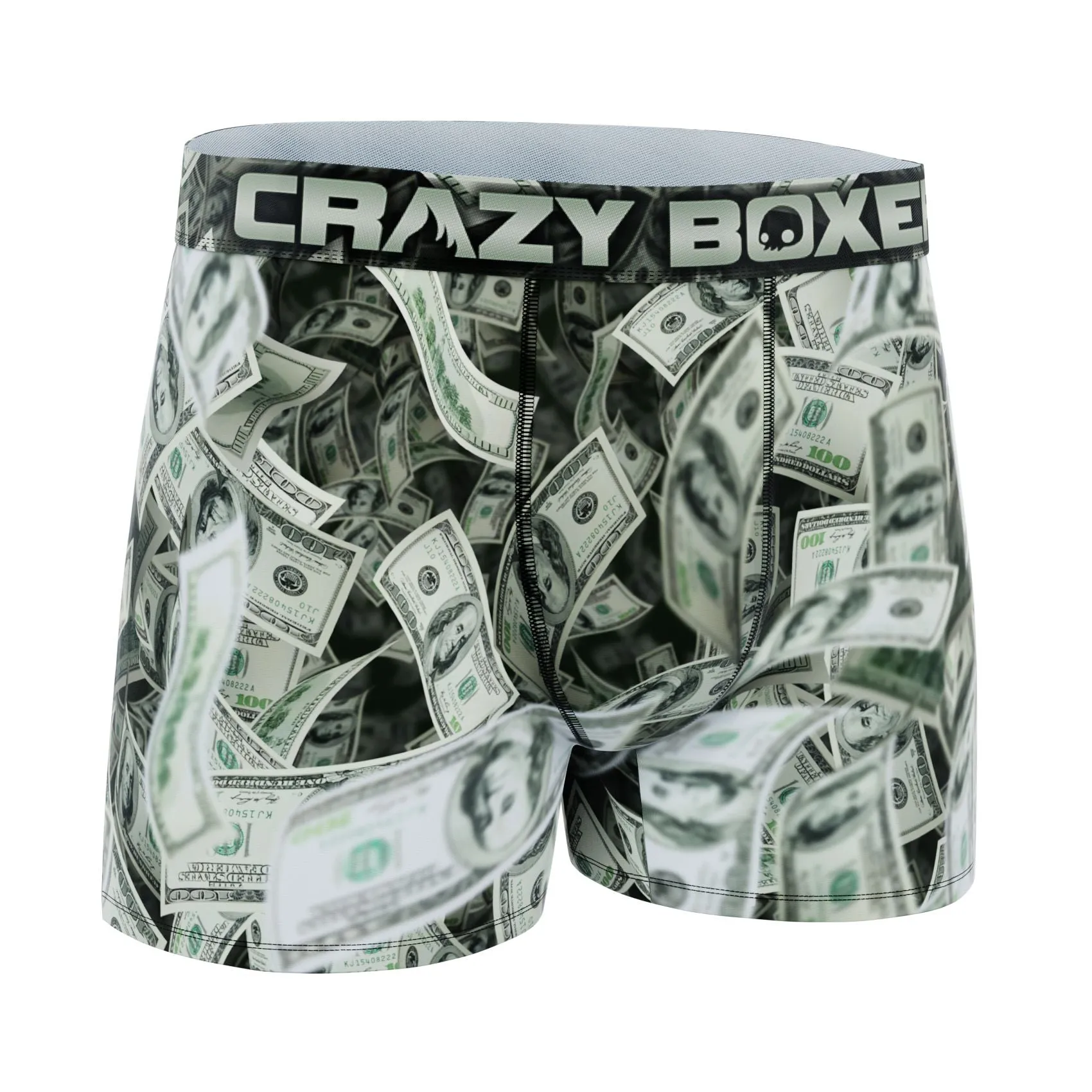 CRAZYBOXER Men's Dollars Men's Boxer Briefs