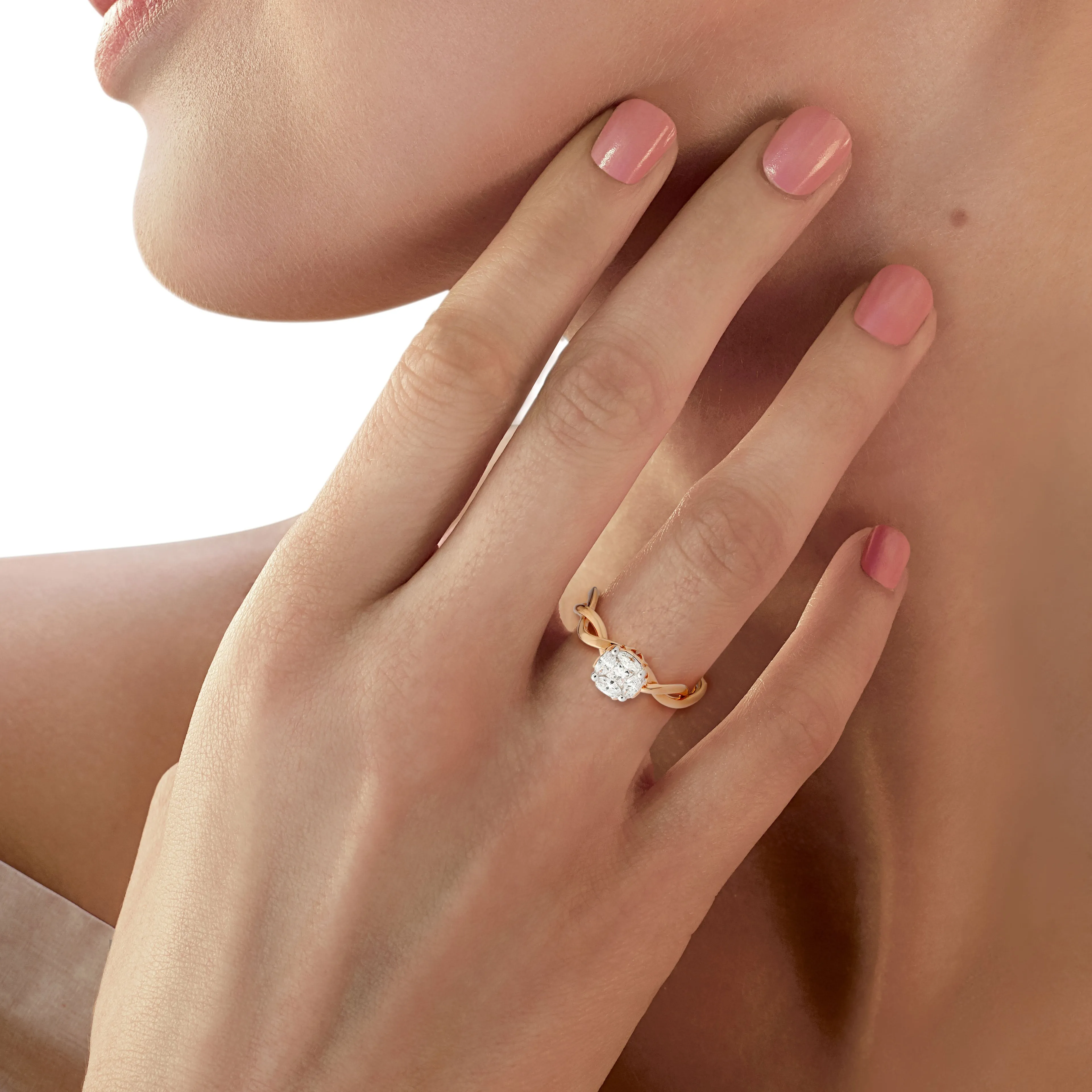 Entwine Diamond Ring