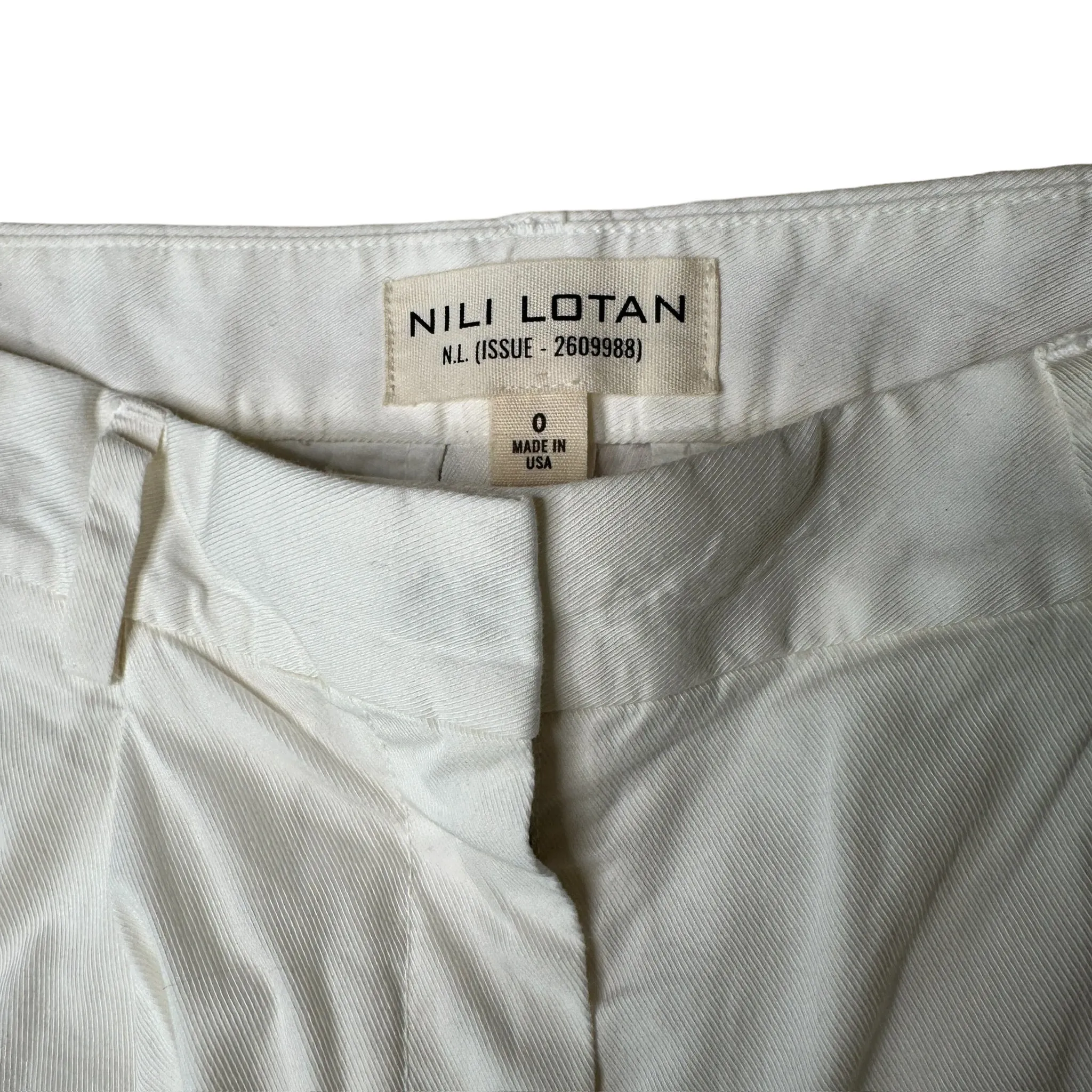 Extra Wide White Pants - 0