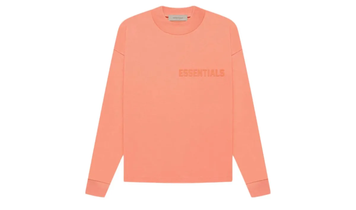 Fear of God Essentials L/S T-shirt Coral