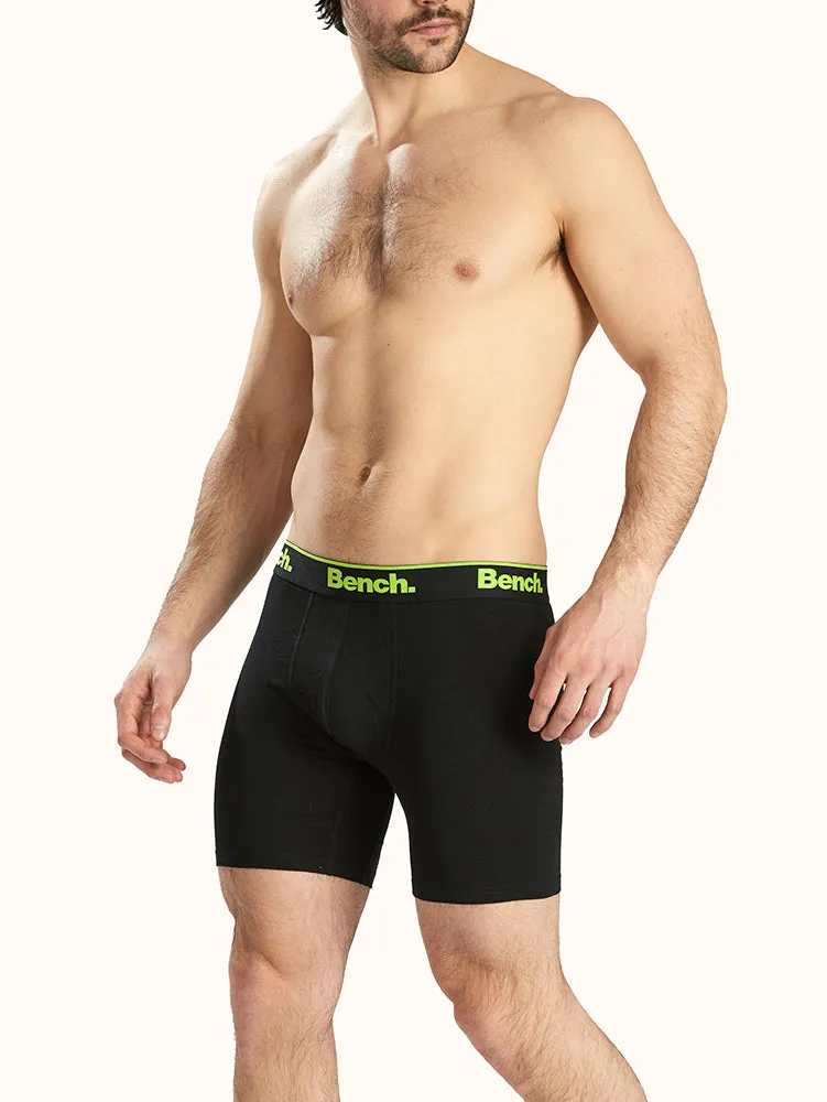 Men's Tagless 6" Boxer Brief Grey (3 Pack)