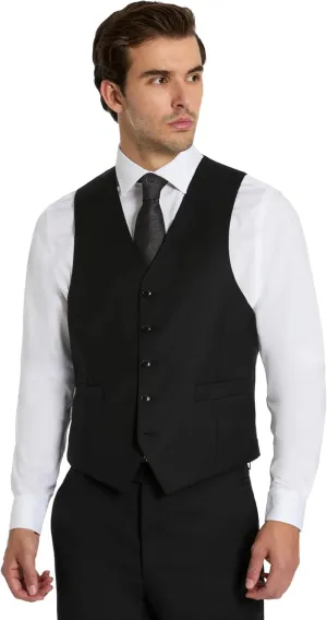 Michael Kors Mens 3-Piece Classic Fit Suit Separates | Blazer, Vest & Pants, Perfect for Weddings, Proms & Formal Events