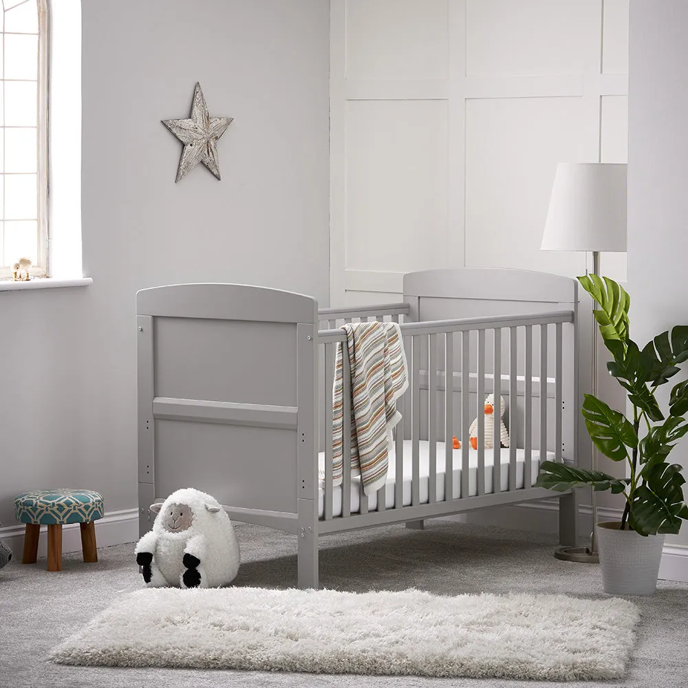 Obaby Grace Cot Bed - Warm Grey
