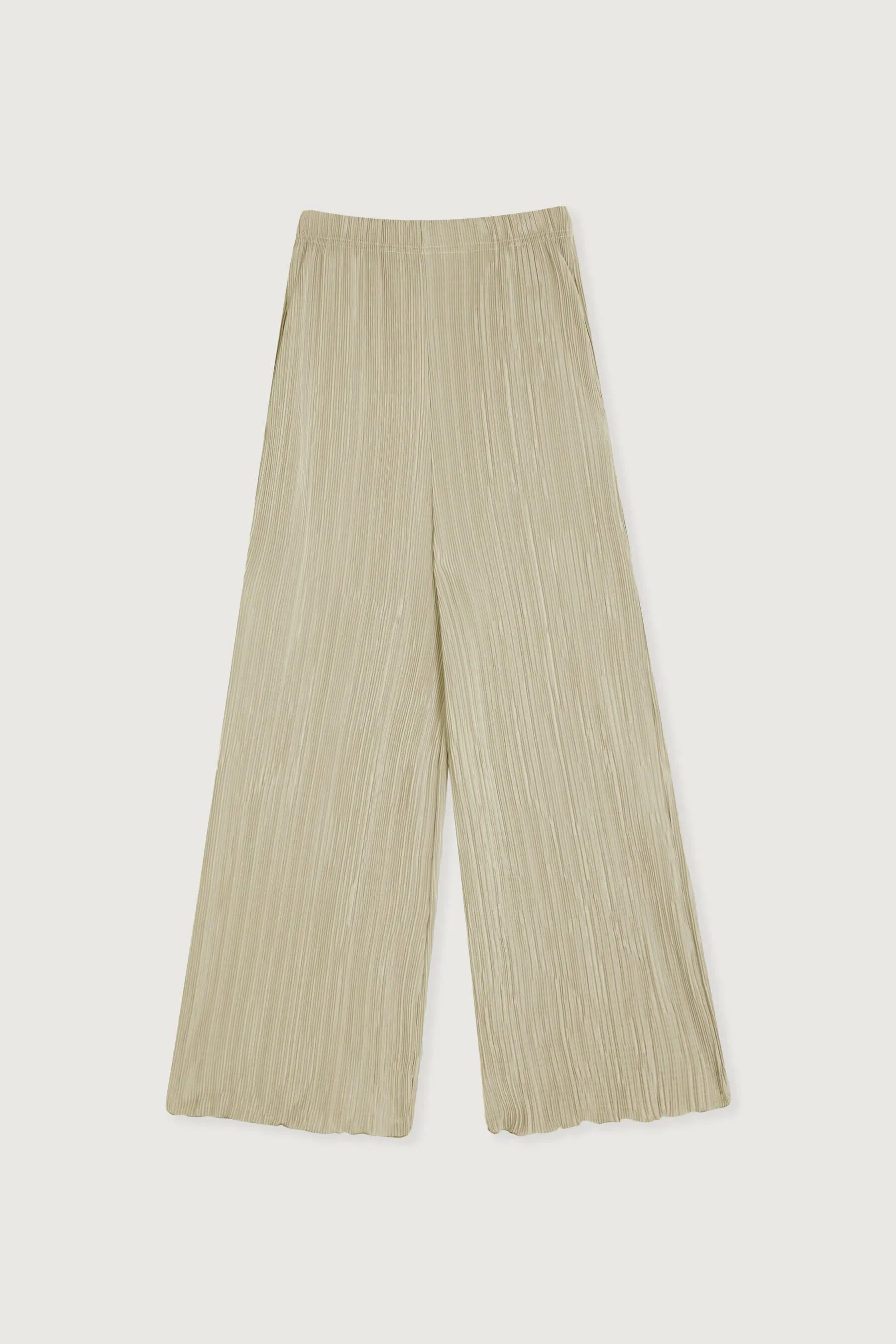PLEATED WIDE LEG PANT