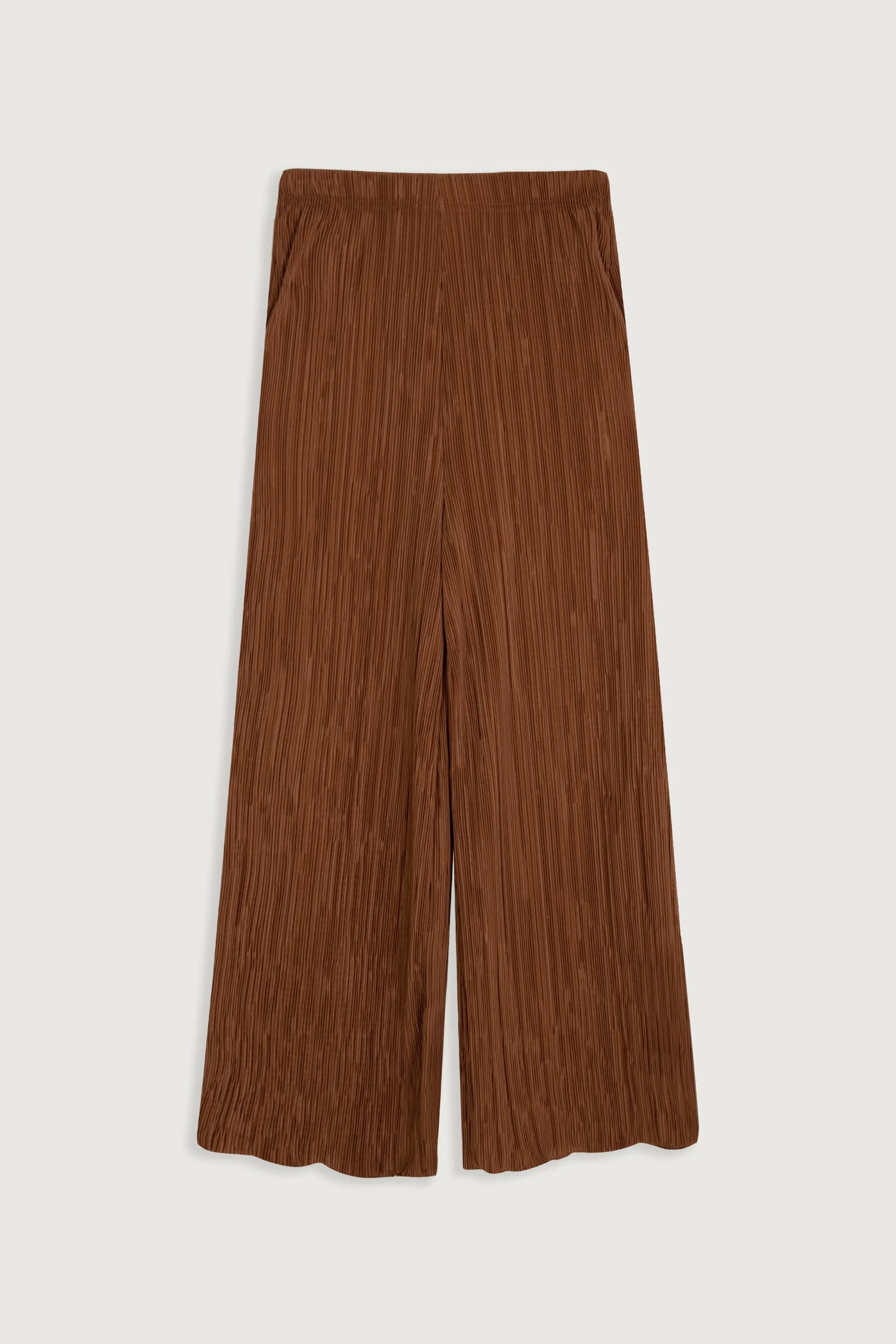 PLEATED WIDE LEG PANT