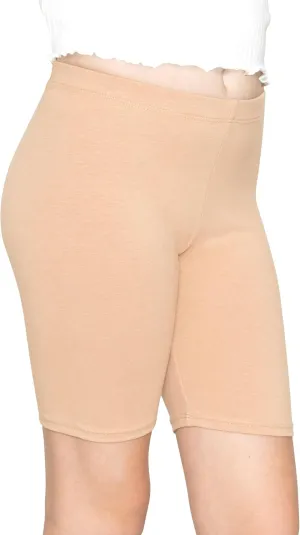STRETCH IS COMFORT Girl's Cotton Biker Shorts and Cartwheel Shorts | Two Lengths to Choose from | Size 4-14