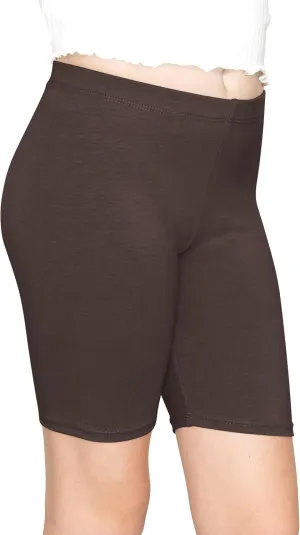 STRETCH IS COMFORT Girl's Cotton Biker Shorts and Cartwheel Shorts | Two Lengths to Choose from | Size 4-14