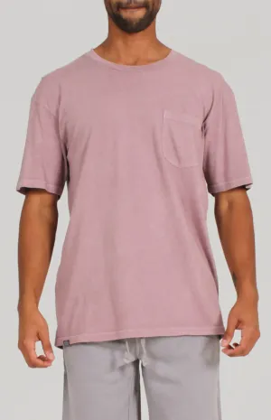 Unisex Pigment Dye Tee | Zinc