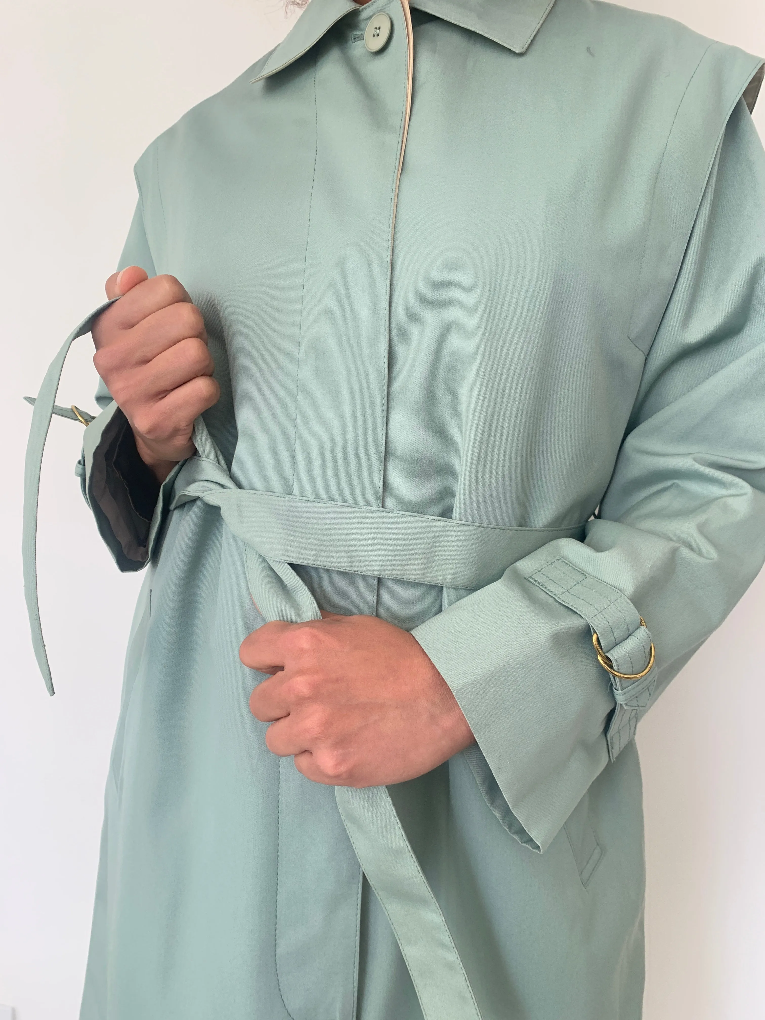 Vintage Misty Harbor trench coat